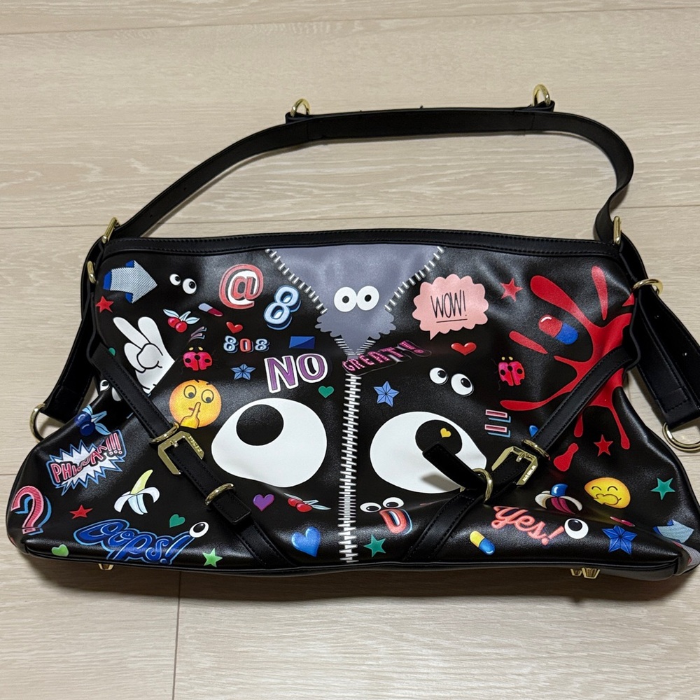 Eye Theme Colorful Graphic Shoulder Bag - Picture 2 of 12
